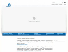 Tablet Screenshot of dpg-pfandsystem.de